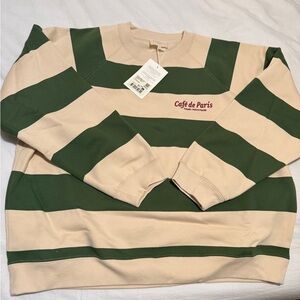 Sezane Cafe de Paris sweatshirt